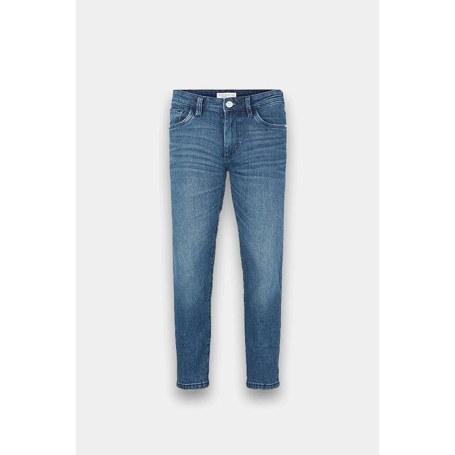 Tom Tailor Troy Slim Jeans – Mid Stone Denim - Gomix Brands Outlet